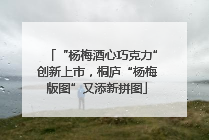 “杨梅酒心巧克力”创新上市，桐庐“杨梅版图”又添新拼图