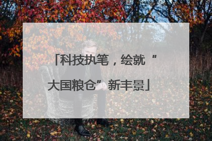 科技执笔，绘就“大国粮仓”新丰景