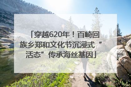 穿越620年！百崎回族乡郑和文化节沉浸式“活态”传承海丝基因