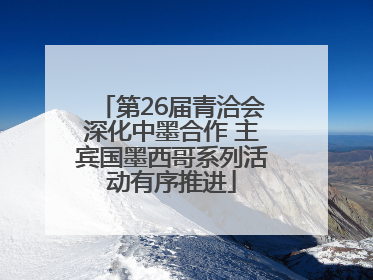 第26届青洽会深化中墨合作 主宾国墨西哥系列活动有序推进