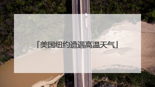 美国纽约遭遇高温天气