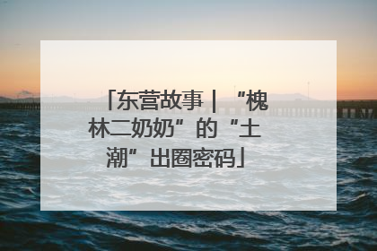东营故事｜“槐林二奶奶”的“土潮”出圈密码