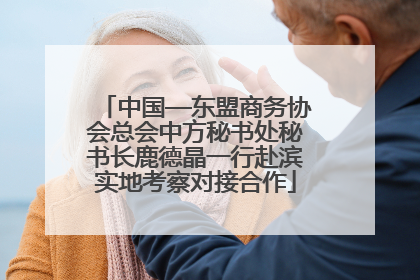 中国—东盟商务协会总会中方秘书处秘书长鹿德晶一行赴滨实地考察对接合作