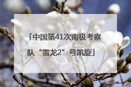 中国第41次南极考察队“雪龙2”号凯旋