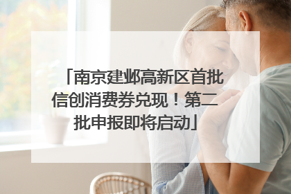 南京建邺高新区首批信创消费券兑现！第二批申报即将启动