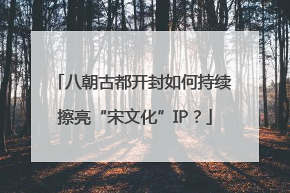 八朝古都开封如何持续擦亮“宋文化”IP？