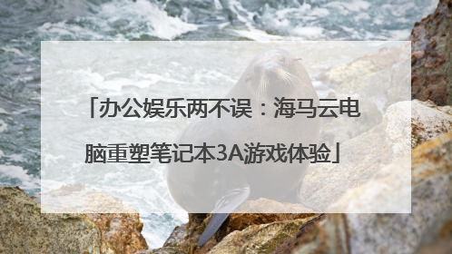 办公娱乐两不误：海马云电脑重塑笔记本3A游戏体验