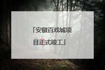 安徽百戏城项目正式竣工