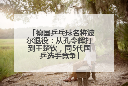德国乒乓球名将波尔退役：从孔令辉打到王楚钦，同5代国乒选手竞争
