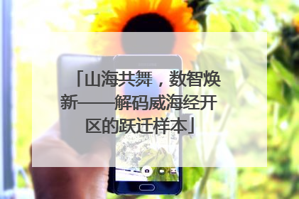 山海共舞，数智焕新——解码威海经开区的跃迁样本