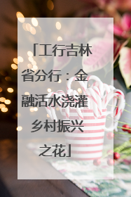 工行吉林省分行：金融活水浇灌 乡村振兴之花