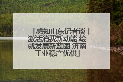 感知山东记者谈丨激活消费新动能 绘就发展新蓝图 济南工业稳产优供