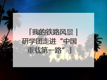 我的铁路风景｜研学团走进“中国重载第一路”