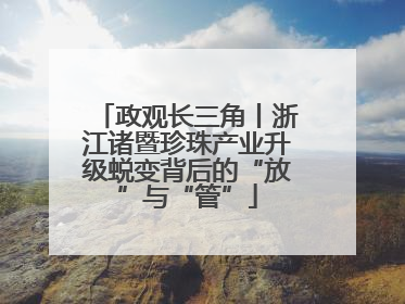 政观长三角丨浙江诸暨珍珠产业升级蜕变背后的“放”与“管”