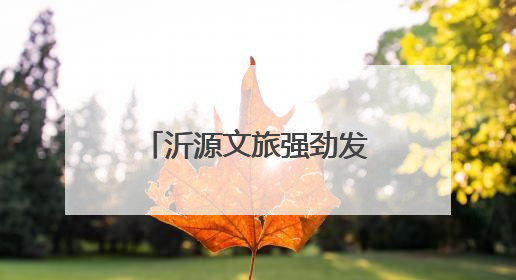 沂源文旅强劲发力：寻找旧时光里的新潮密码