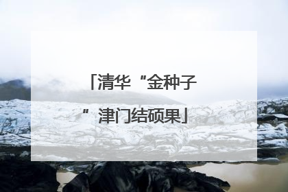 清华“金种子”津门结硕果