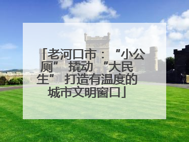 老河口市：“小公厕” 撬动 “大民生” 打造有温度的城市文明窗口
