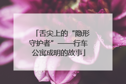 舌尖上的“隐形守护者”——行车公寓成明的故事