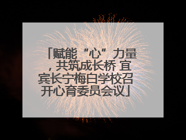 赋能“心”力量，共筑成长桥 宜宾长宁梅白学校召开心育委员会议