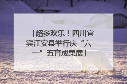 超多欢乐！四川宜宾江安县举行庆“六一”五育成果展