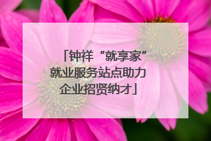 钟祥“就享家”就业服务站点助力企业招贤纳才