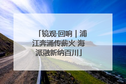 镜观·回响｜浦江奔涌传薪火 海派融新纳百川