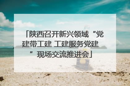 陕西召开新兴领域“党建带工建 工建服务党建”现场交流推进会