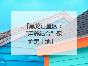 黑龙江垦区：“用养结合”保护黑土地