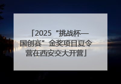 2025“挑战杯—国创赛”金奖项目夏令营在西安交大开营