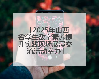 2025年山西省学生数字素养提升实践现场展演交流活动举办